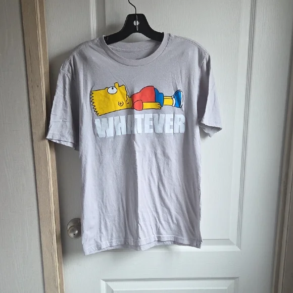 Kids Gray Cartoon Graphic Tee - Picture 2 of 4